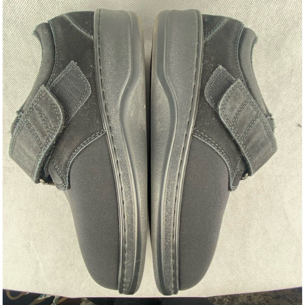 Orthofeet Women’s Wichita Size 7B Black Orthopedic Shoes 825 - Picture 9 of 11